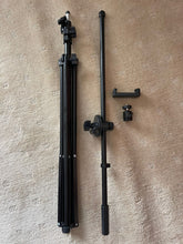 Load image into Gallery viewer, 2 in 1 Multipurpose Foldable Tripod (2.1M) & Long Arm Holder for Video/Photo for Phone 4.7"- 6.5"