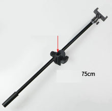 Load image into Gallery viewer, 2 in 1 Multipurpose Foldable Tripod (2.1M) & Long Arm Holder for Video/Photo for Phone 4.7"- 6.5"