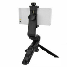 Load image into Gallery viewer, Universal 360° Mobile Phone Holder Tripod Handheld Stabilizer Hand Grip Mount & Bluetooth Shutter