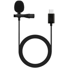 Load image into Gallery viewer, Lavalier Microphone with Portable Collar Clip-On 2 Meter Length (TYPE-C)
