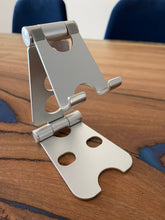 Load image into Gallery viewer, Premium Sturdy Foldable Aluminum Stand Universal for Tablets & Phones up to 12.9" with Pouch