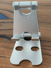 Load image into Gallery viewer, Premium Sturdy Foldable Aluminum Stand Universal for Tablets & Phones up to 12.9" with Pouch