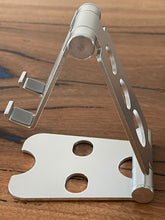 Load image into Gallery viewer, Premium Sturdy Foldable Aluminum Stand Universal for Tablets & Phones up to 12.9" with Pouch