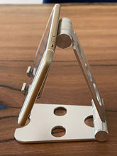 Load image into Gallery viewer, Premium Sturdy Foldable Aluminum Stand Universal for Tablets & Phones up to 12.9" with Pouch