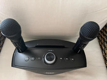 Load image into Gallery viewer, OWL SDRD SD-306 Portable Family Karaoke System Condenser Wireless Stereo Bluetooth Speaker Set With Dual Wireless Microphones