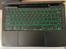 Load image into Gallery viewer, Surface Pro 8/Surface Pro X Backlit Bluetooth Keyboard (7-Color) with Touchpad with Rechargeable Battery