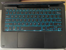 Load image into Gallery viewer, Surface Pro 8/Surface Pro X Backlit Bluetooth Keyboard (7-Color) with Touchpad with Rechargeable Battery