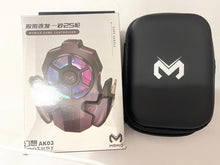 Load image into Gallery viewer, MEMO AK03 Multi-function Adjustable Gear Low Noise Mobile Phone Shooting PUBG Game Gaming Controller Joystick Trigger Gamepad Cooler with RGB Light