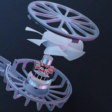 Load image into Gallery viewer, Universal Aluminum Height Adjustable Laptop Stand with Twin Turbo Fan