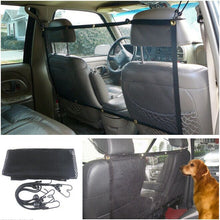 Load image into Gallery viewer, 115x62cm Pet Safety Travel Isolation Net Car Truck Back Seat Dog Barrier Mesh
