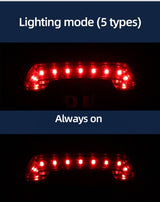 Bicycle Taillights Night Light Wireless Remote Control Warning Light Horn Waterproof Bike Lamp