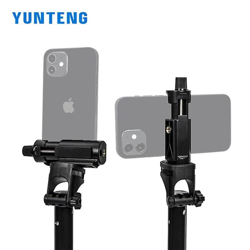 YUNTENG 1688L Compact Light Weight Phone Selfie Stick Tripod Heighten Hand-held Bluetooth Remote Extendable 45-195cm, Weight: 410g