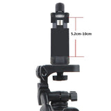 YUNTENG 1688L Compact Light Weight Phone Selfie Stick Tripod Heighten Hand-held Bluetooth Remote Extendable 45-195cm, Weight: 410g