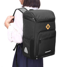 Load image into Gallery viewer, RZAHUAHU 3-In-1 Bicycle Insulation Bag Reflective Rear Rack Pannier Water-repellent Bike Shoulder Backpack Cycling MTB Bike Accessories (YA-1705)
