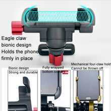 Load image into Gallery viewer, PROMEND Bicycle Stem Mount Aluminum Alloy Mobile Phone Holder Adjustable Angle &amp; Rotatable Support up to 9.5cm Width
