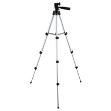 Load image into Gallery viewer, Light Weight Portable Aluminum Tripod Stand &amp; Phone Bracket for Phone &amp; Camera (Below 2kg) Height: 33~103cm
