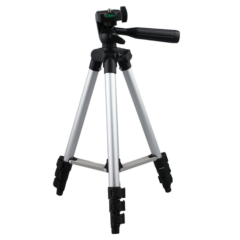 Light Weight Portable Aluminum Tripod Stand & Phone Bracket for Phone & Camera (Below 2kg) Height: 33~103cm