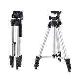 Light Weight Portable Aluminum Tripod Stand & Phone Bracket for Phone & Camera (Below 2kg) Height: 33~103cm