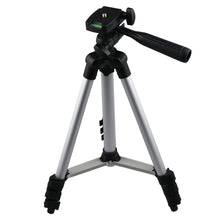 Load image into Gallery viewer, Light Weight Portable Aluminum Tripod Stand &amp; Phone Bracket for Phone &amp; Camera (Below 2kg) Height: 33~103cm
