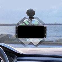 Load image into Gallery viewer, 360° 38cm Flexible Goose Neck Phone Tablet Bracket up to 24cm for Car Windshield &amp; Dashboard Adjustable Various Viewing Angles
