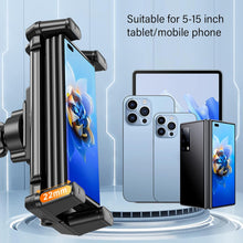 Load image into Gallery viewer, 360° 38cm Flexible Goose Neck Phone Tablet Bracket up to 24cm for Car Windshield &amp; Dashboard Adjustable Various Viewing Angles
