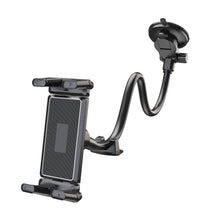 Load image into Gallery viewer, 360° 38cm Flexible Goose Neck Phone Tablet Bracket up to 24cm for Car Windshield &amp; Dashboard Adjustable Various Viewing Angles
