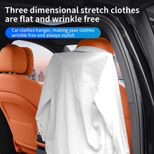 Load image into Gallery viewer, Universal Car Seat Back Double Hooks Umbrella Clothing Storage Rack(Black)
