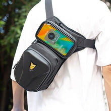 Load image into Gallery viewer, RZAHUAHU Motorcycle Leg Bag, Waist Bag,Rainproof Crossbody Bag Sports Multifunctional, Backpack Phone Pouch (YA-462)
