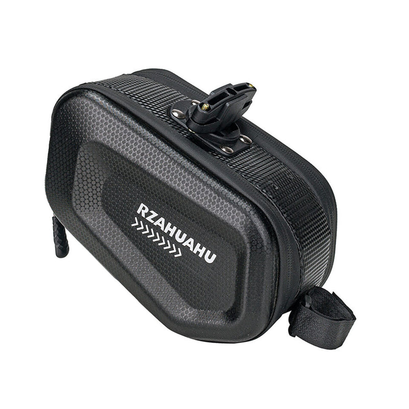 RZAHUAHU Bicycle Saddle Bag 2.5L Large Capacity Seatpost Storage Bag Hard Shell (YA-467)