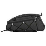 RZAHUAHU Waterproof Bike Pannier Bag (PU LeatherEVA) Bicycle Rack Bag with 2 Side Hanging Bags (YA-532-2S)