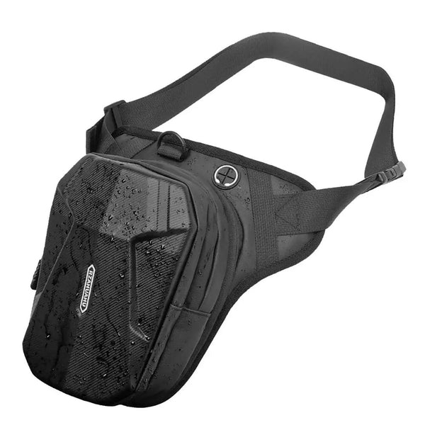 RZAHUAHU Motorcycle Drop Waist Leg Bag Portable Waterproof Shoulder Waist Pack Belt Hip Bum Luggage Ride Bags (YA-566)