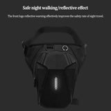 RZAHUAHU Motorcycle Drop Waist Leg Bag Portable Waterproof Shoulder Waist Pack Belt Hip Bum Luggage Ride Bags (YA-566)