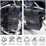 RZAHUAHU Motorcycle Saddle Bag Multifunctional Bumper Bag Waterproof (Polyester+TPU) 4L/300x190x75mm/0.45kg (YA-556)