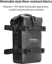 Load image into Gallery viewer, RZAHUAHU Motorcycle Saddle Bag Multifunctional Bumper Bag Waterproof (Polyester+TPU) 4L/300x190x75mm/0.45kg (YA-556)

