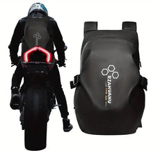 Load image into Gallery viewer, RZAHUAHU Motorcycle Backpack For Helmet Backpack, Riding Backpack, Travel Rider Bag Waterproof Reflective (YA-567)
