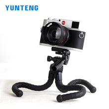 Load image into Gallery viewer, YUNTENG VCT-3280 Octopus Tripod Mobile Phone SLR Micro Camera Eight Catch Fish Bracket Handheld Multifunction Tripod
