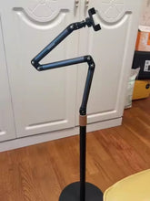Load image into Gallery viewer, Universal 360° 3 Arm Alluminum 7 Axis Joint Flexible for Phone &amp; Tablet Photo Video Streaming Height Up to 1.8 Meter
