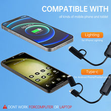 Load image into Gallery viewer, USB-C &amp; Lightning 2 in 1 Direct Plug To iPhone 15 Android iOS Borescope Endoscope Inspection Camera - 5.0 Meter Hard Wired

