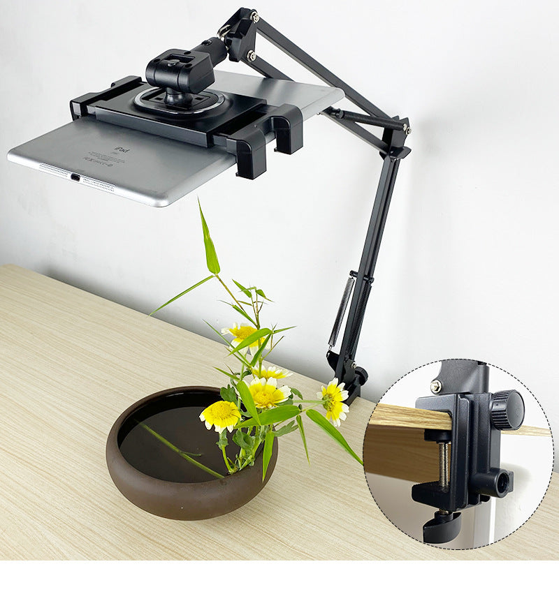 360° Rotatable & Multiple Angle Phone & Tablet Holder Support for Tablet up to Size 13