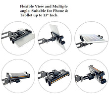 Load image into Gallery viewer, 360° Rotatable &amp; Multiple Angle Phone &amp; Tablet Holder Support for Tablet up to Size 13&quot; with 2 Way Andle Holding
