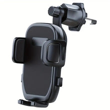 Load image into Gallery viewer, 360° Universal Car Air Vent Phone Holder with Anti Fall Hook, Rotatable Arm &amp; Extra Width Phone Bracket
