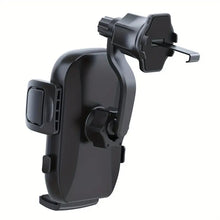 Load image into Gallery viewer, 360° Universal Car Air Vent Phone Holder with Anti Fall Hook, Rotatable Arm &amp; Extra Width Phone Bracket
