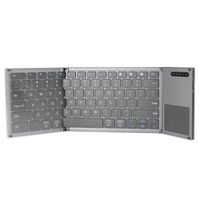 Load image into Gallery viewer, Universal 78 Keys Multi-function Ultra-thin Mini Three Fold Bluetooth Keyboard
