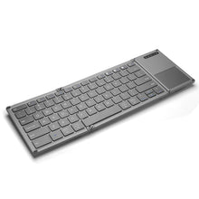 Load image into Gallery viewer, Universal 78 Keys Multi-function Ultra-thin Mini Three Fold Bluetooth Keyboard
