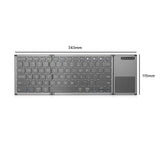 Universal 78 Keys Multi-function Ultra-thin Mini Three Fold Bluetooth Keyboard