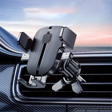 Load image into Gallery viewer, Universal 360° Car Air Vent Mount Clip Phone Holder J-Hook Anti Fall Design for Phone
