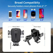 Load image into Gallery viewer, Universal 360° Car Air Vent Mount Clip Phone Holder J-Hook Anti Fall Design for Phone
