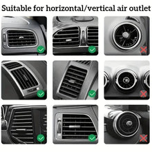 Load image into Gallery viewer, Universal 360° Car Air Vent Mount Clip Phone Holder J-Hook Anti Fall Design for Phone
