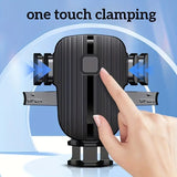 360° Z Flexible Angle With One Hand One Touch Operation Phone Mount Support up to 9cm Width