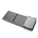 Bluetooth Wireless Rechargeble Folding Keyboard wiht Numeric Pad